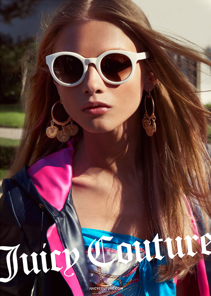 Smile: Ad Campaign: Juicy Couture S/S 2012: Anna Selezneva by Inez ...