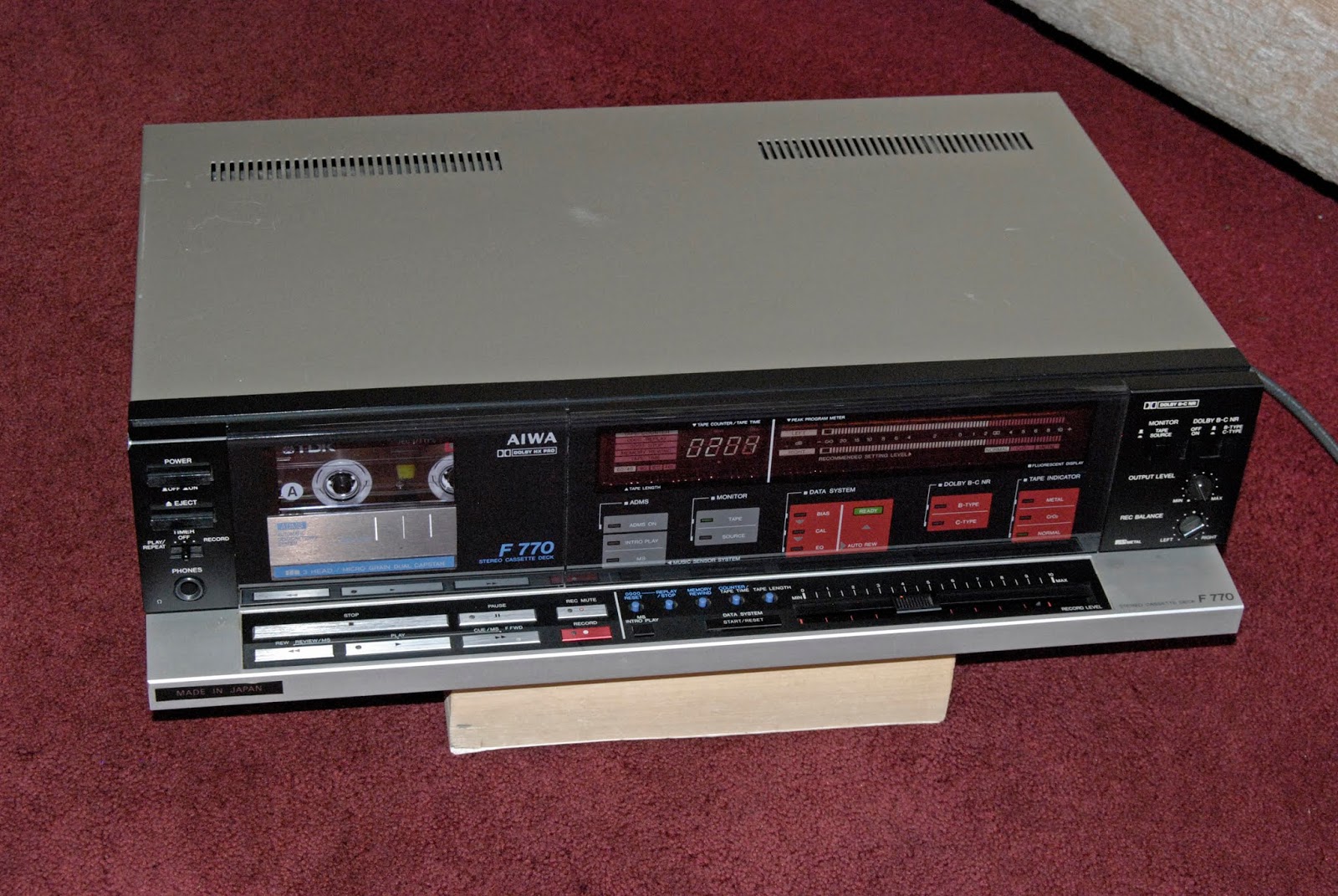 Electronics Cassette Decks, Tuners, Amps, Repairs, Failures. AIWA ADF770