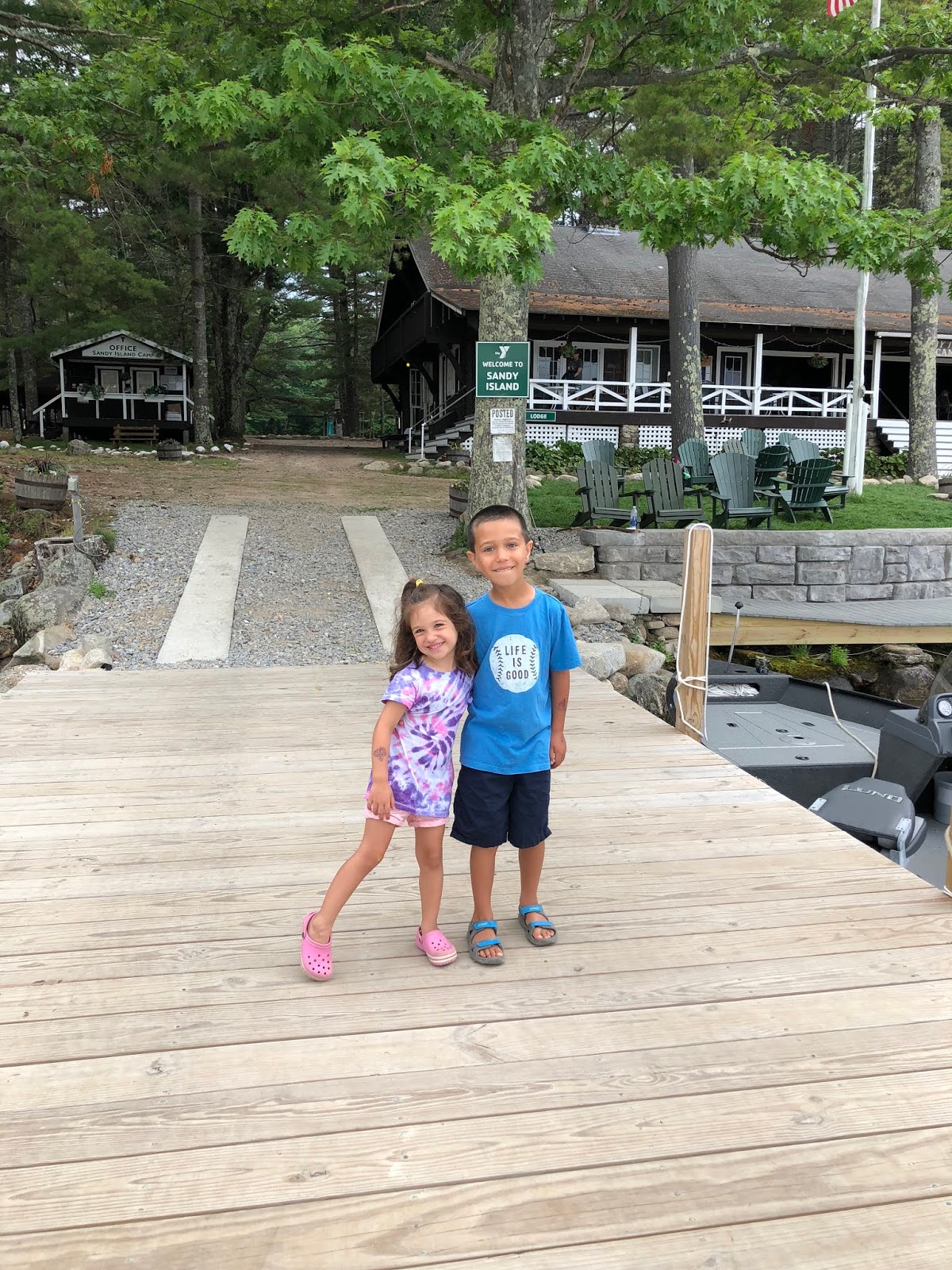 Away We Go! Sandy Island Family Camp, Lake Winnipesaukee, NH