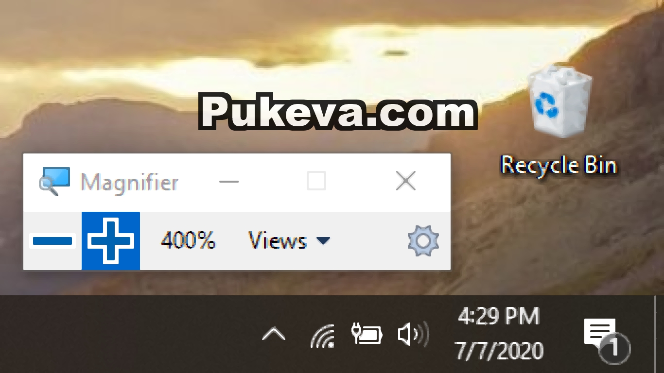 Cara Memperbesar Tampilan Layar Laptop / PC Agar Lebih Mudah Dibaca