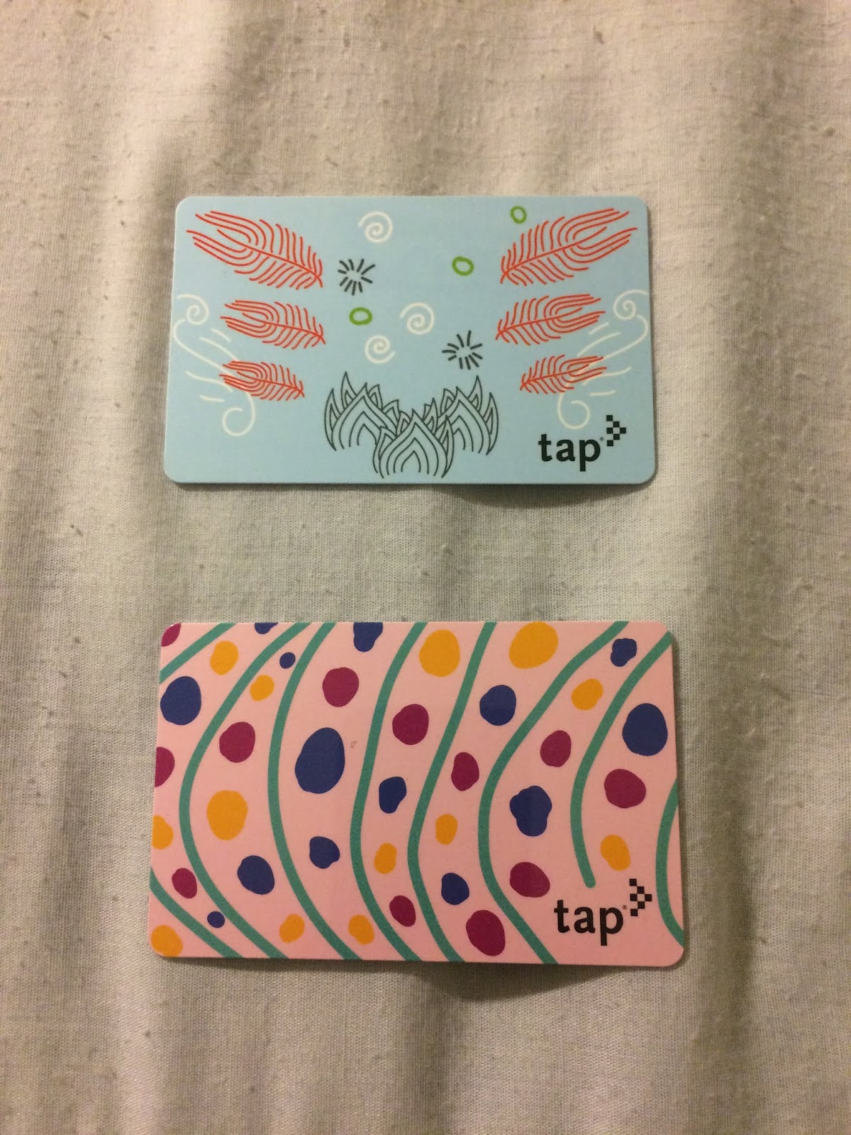 Tap Cards of Metro Los Angeles 2019 TAP Across LA TAP Card Pt. 2
