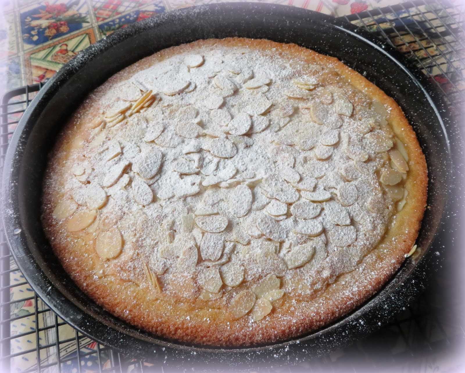 Easy Almond Cake  Swedish Visiting Cake - Paint The Kitchen Red