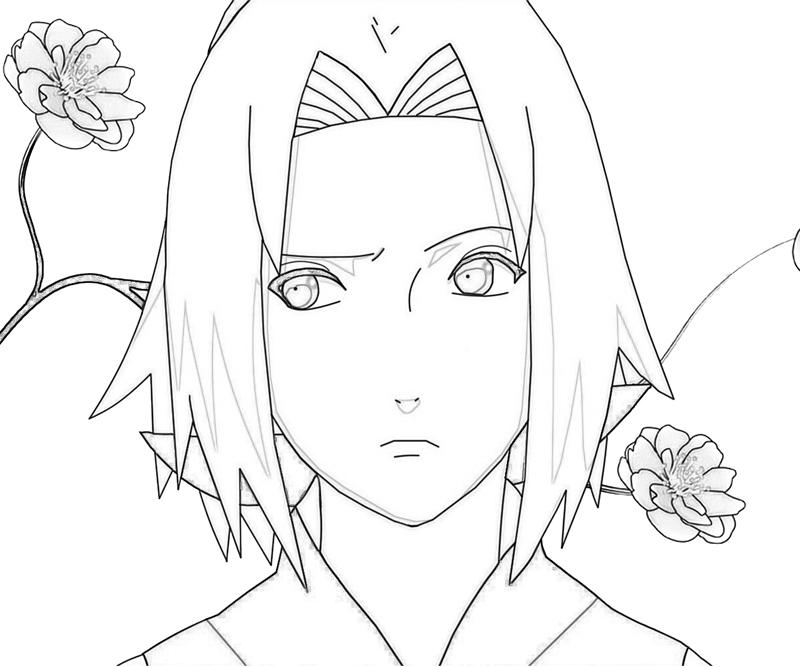 Naruto Sakura Portrait | How Coloring