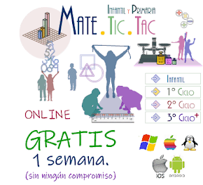 Prueba MATE.TIC.TAC. ONLINE  gratis durante una semana.