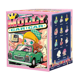 Pop Mart Super 7 Special Edition Molly Car Car Series Figure