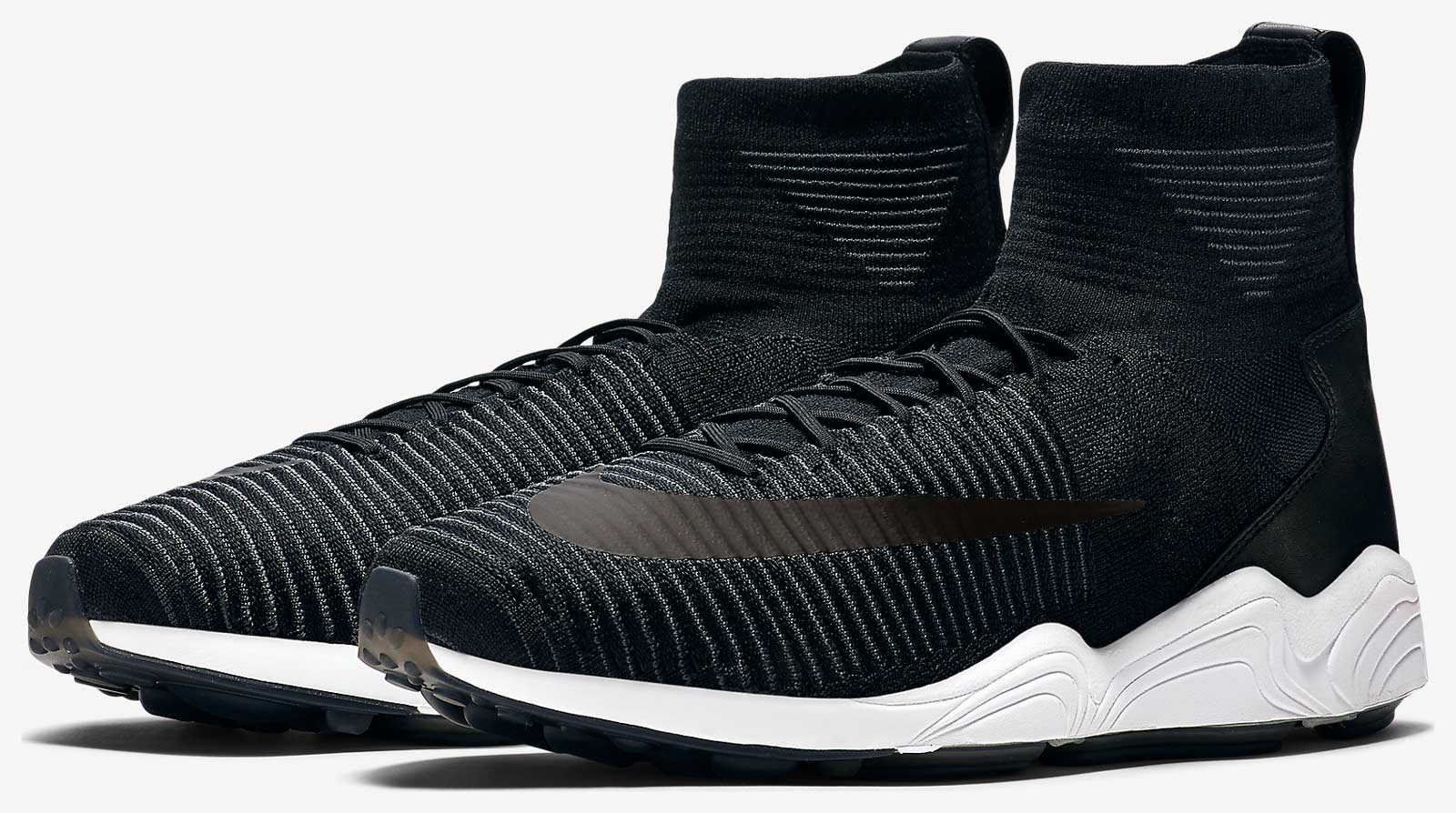 Black / White Nike Zoom Mercurial Flyknit - Footy Headlines