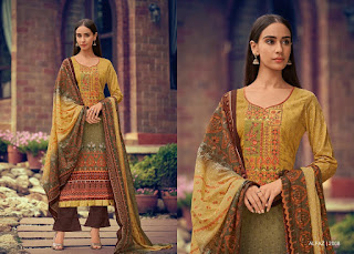 House OF Lawn Alfaz Glace Cotton Salwar Suits Collection 