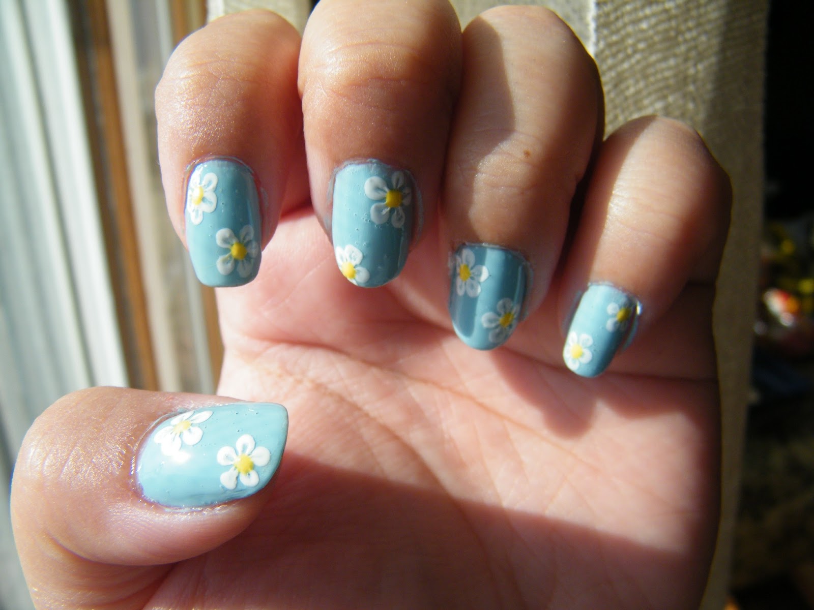 noxyism Daisy Nails Tutorial