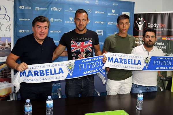 Oficial: El Marbella FC presenta a Wilfred y Mario Enríquez