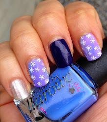 nail dye tie stamping marvels polished