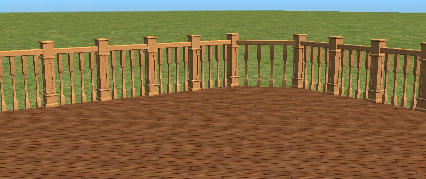 TheNinthWaveSims The Sims 2 The Sims 3 Store Manor Fence For The Sims 2