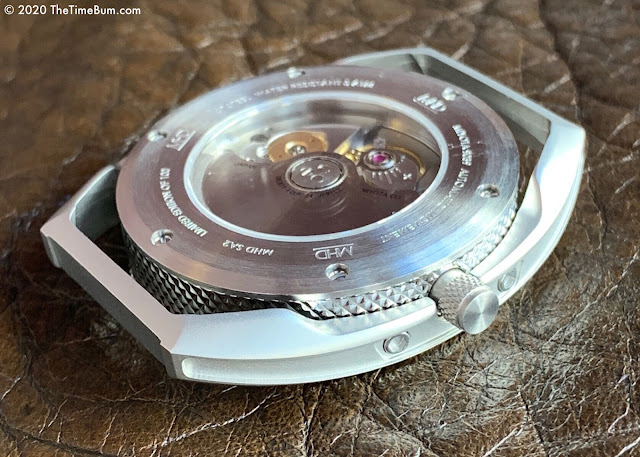 MHD Sprint Automatic 2 Heritage White case back
