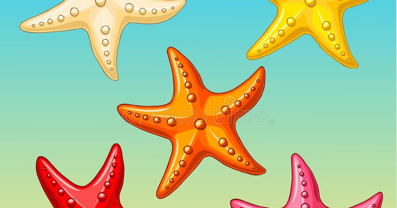 De qué color son las estrellas de mar