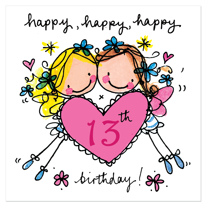 Happy Birthday 13th - Wishes & Love