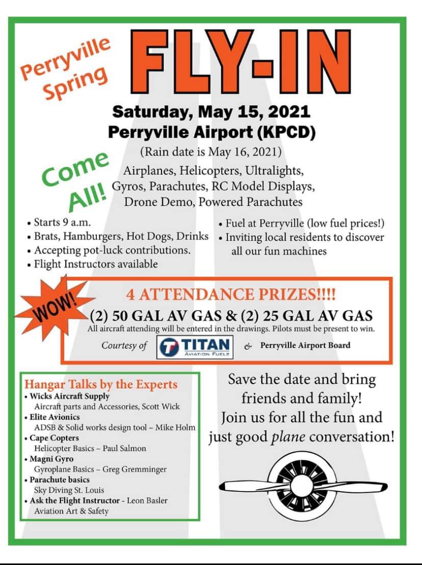 The Aero Experience Perryville Regional Airport Holds Spring FlyIn