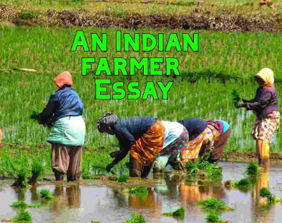 indian farmer essay class 10th