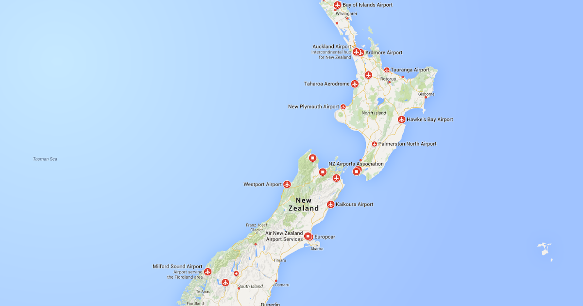 FlightRadar24 New Zealand Airports Plane Flight Tracker