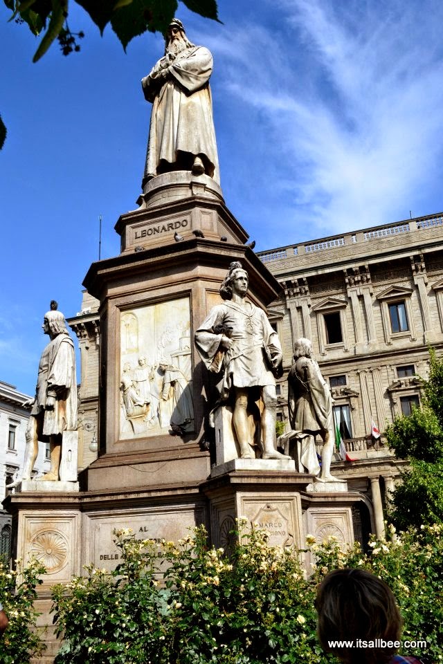 48 Hours in Milan | Visual Diary Leonardo Statue
