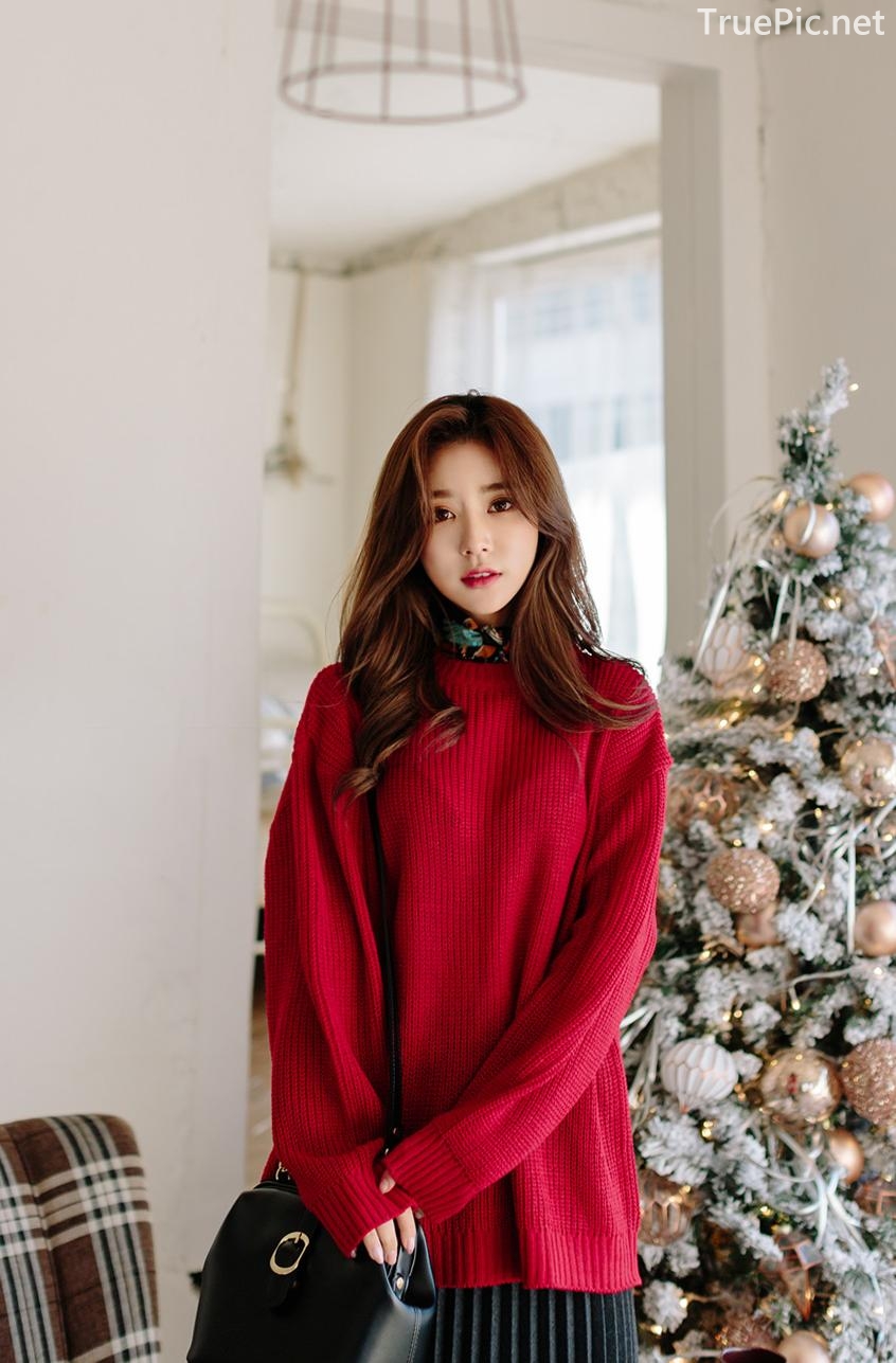 Korean Fashion Model - Kim Jung Yeon - Winter Sweater Collection