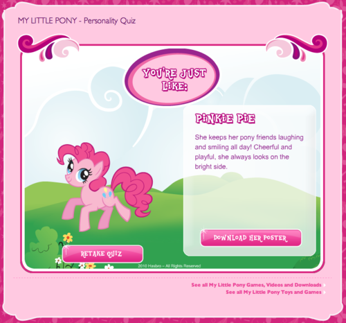 my little pony: personality quiz