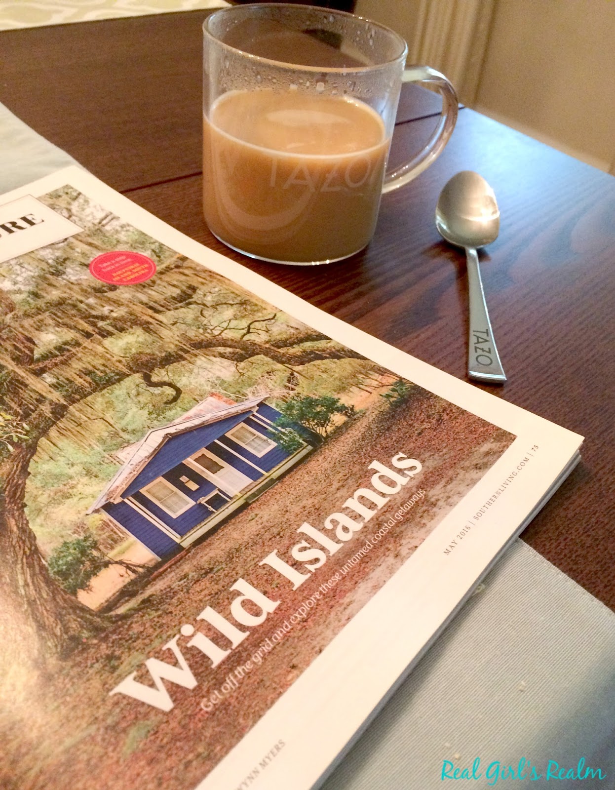 Real Girl's Realm Escape with the New Sweet Meets Spicy TAZO® Chai