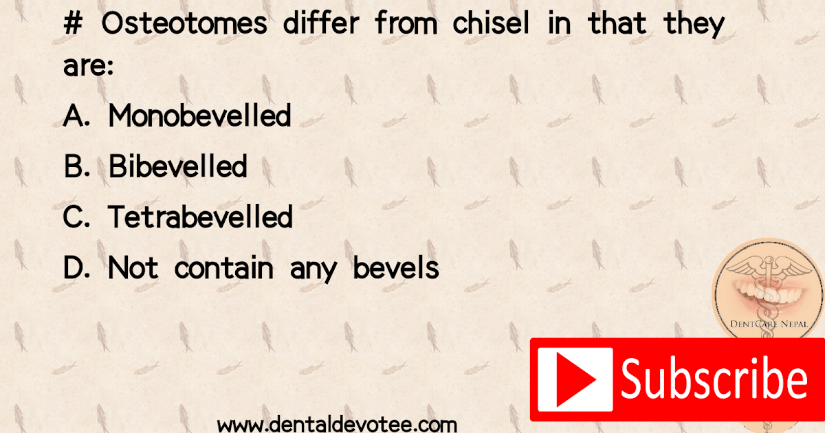 Dentosphere World of Dentistry Osteotome vs Chisel