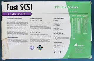 AdvanSys PCI SCSI Controller Rear