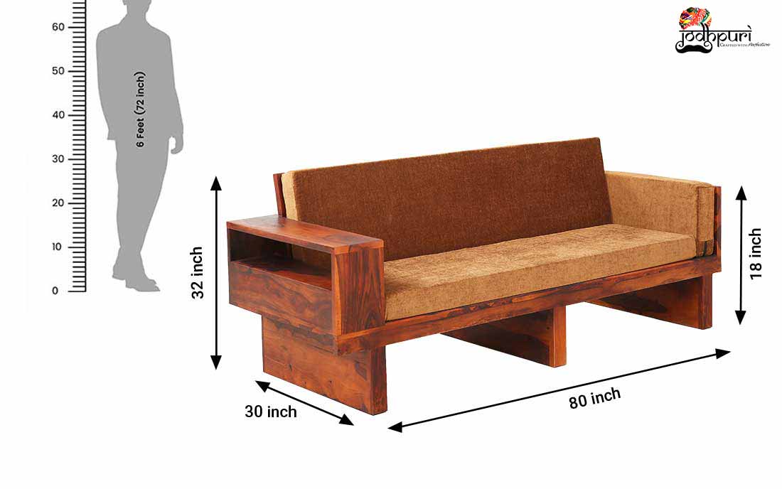 3 Seater Wooden sofa in Bangalore 3 Seater wooden sofa in Bangalore