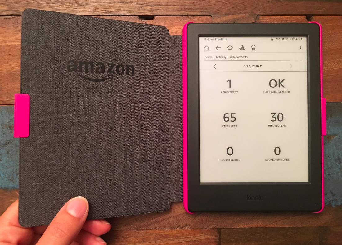 Celebrate Reading Milestones with Kindle FreeTime Toronto Teacher Mom