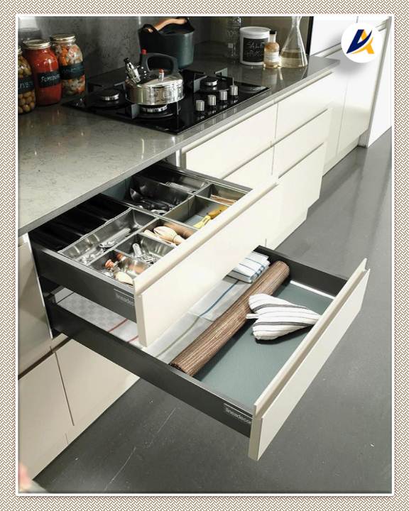 List of Corner Unit and Drawer Used in Modular Kitchen