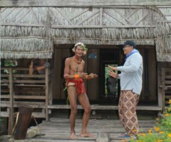 Seni Turuk Langgai Budaya Asli Pedalaman Mentawai