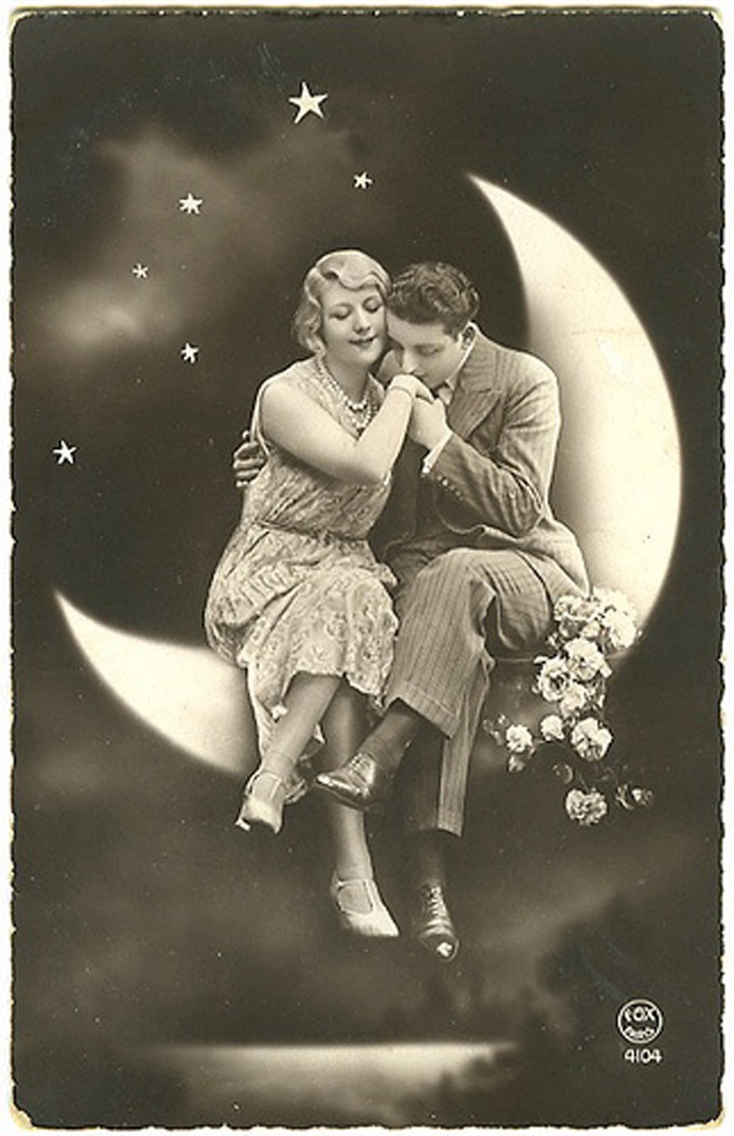 vintage moon clipart - photo #48