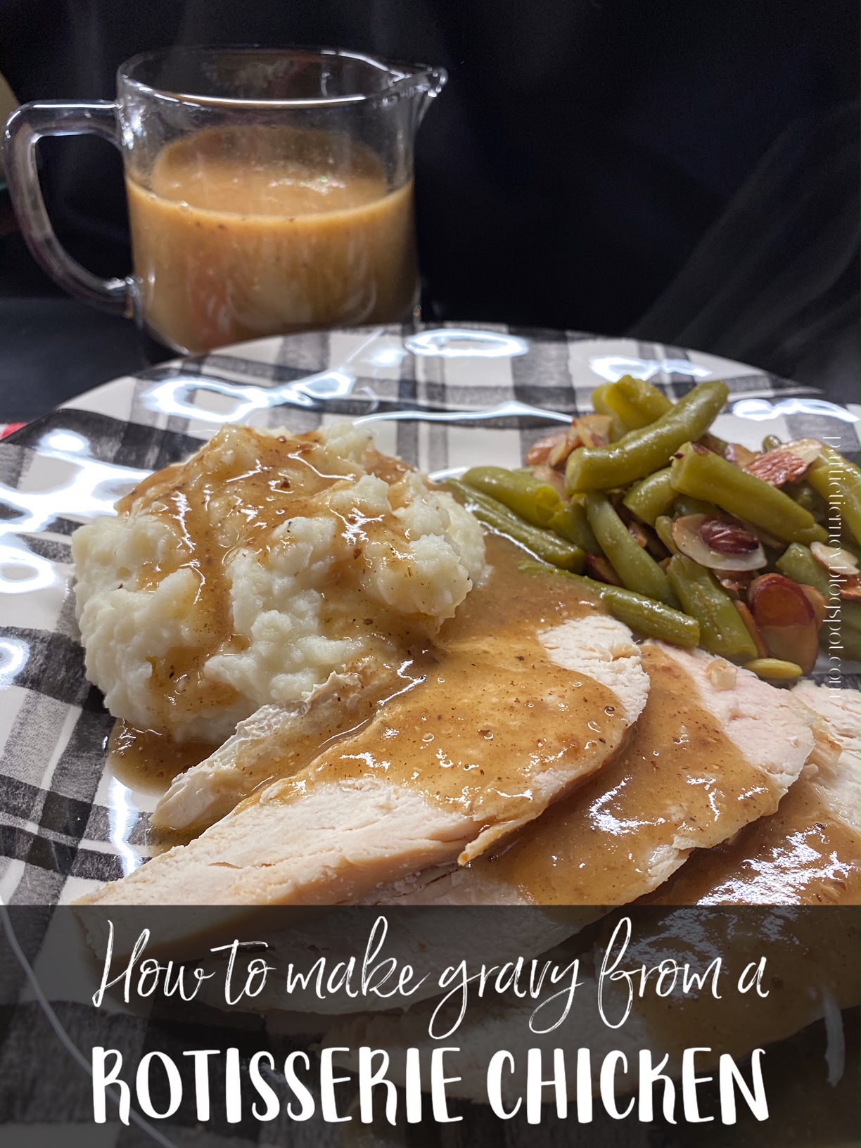 OllaPodrida How to Make Gravy from a Rotisserie Chicken