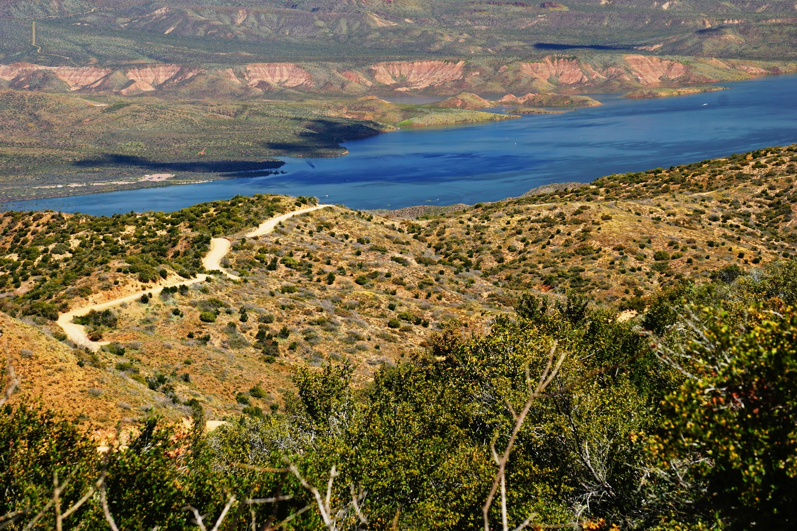 Lazarow WorldHikeAbout 45.06 Arizona Tonto Basin and Roosevelt Lake