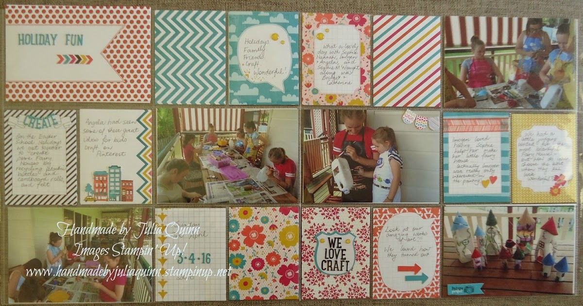 handmade by Julia Quinn cardmaking and supplies Stampin' Up! Lets