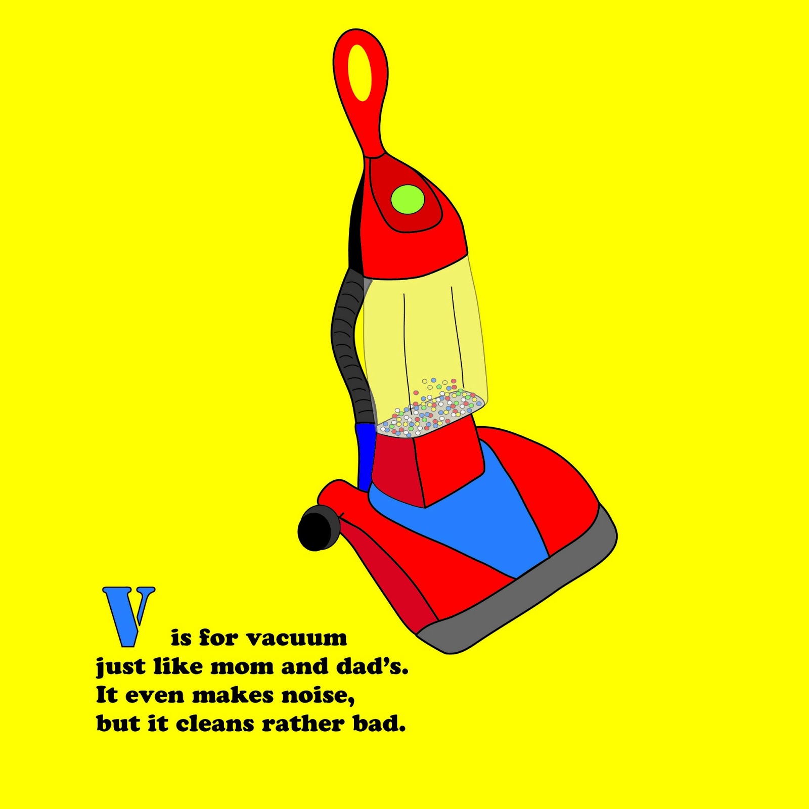 Frankly Creative A to Z Challenge V is for Vacuum