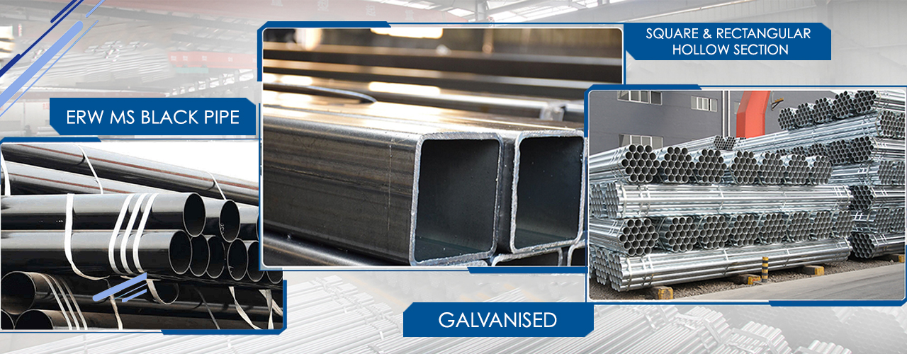 ERW MS GI Steel Pipe Dealer in Ahmedabad by Ans Pipes Pvt.Ltd