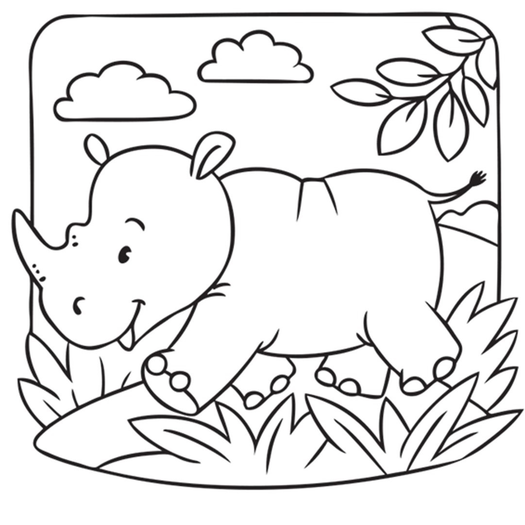 Coloreamos Animalitos de la Selva | Mundo de Rukkia