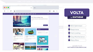 Volta Responsive Blogger Template Volta Responsive Blogger Template