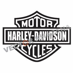 Harley Davidson Motor Cycles Logo Svg
