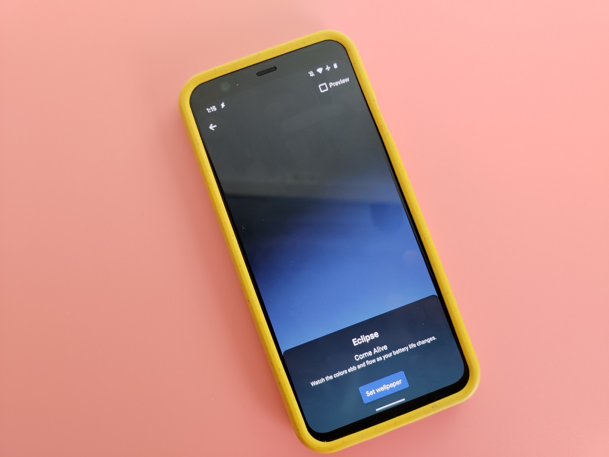 Download Google Pixel 4a S Eclipse Live Wallpaper For Any Device Kickedface