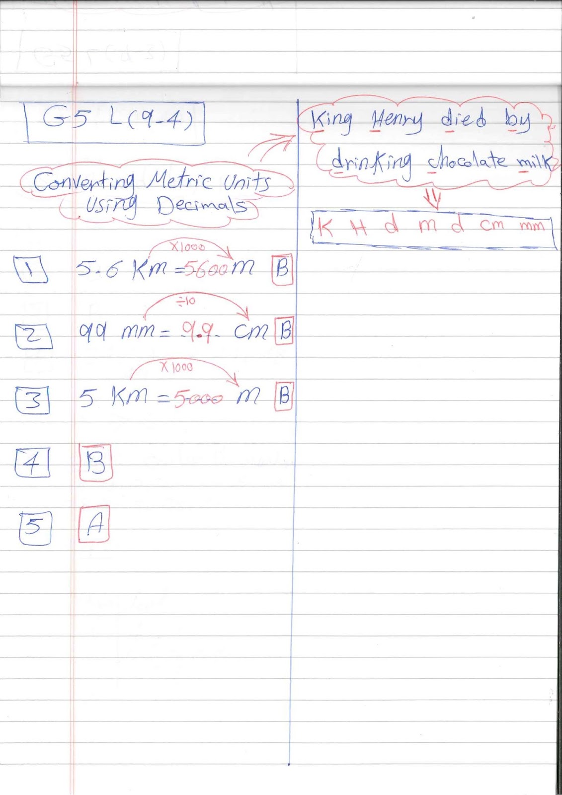 G5 Worksheets ~ Easy Math