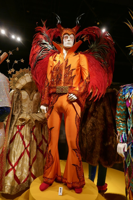 Taron Egerton Rocketman Elton John Devil movie costume Taron Egerton Rocketman Elton John Devil costume