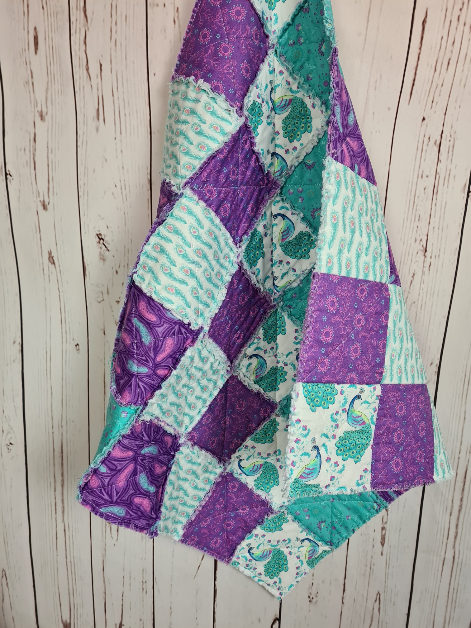 Raggy Quilt so easy and so effective Sarah Payne Happiness is a