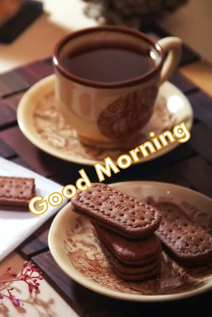 Good morning hot coffee images