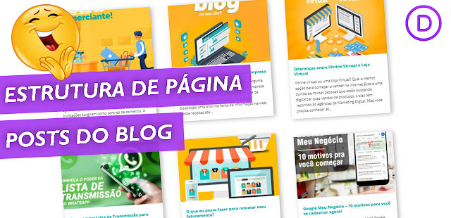 Curso DIVI | Criar uma estrutura para as páginas de Posts do Blog com Divi Builder