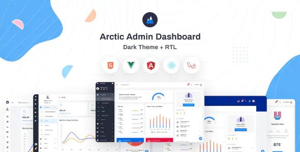 Arctic Admin Dashboard Template
