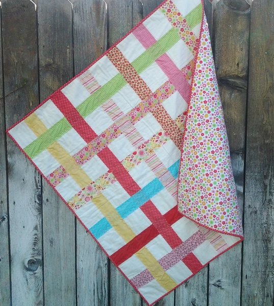 Cabbage Corner QuiltAsYouGo Baby Blanket & Pillow Tutorial!