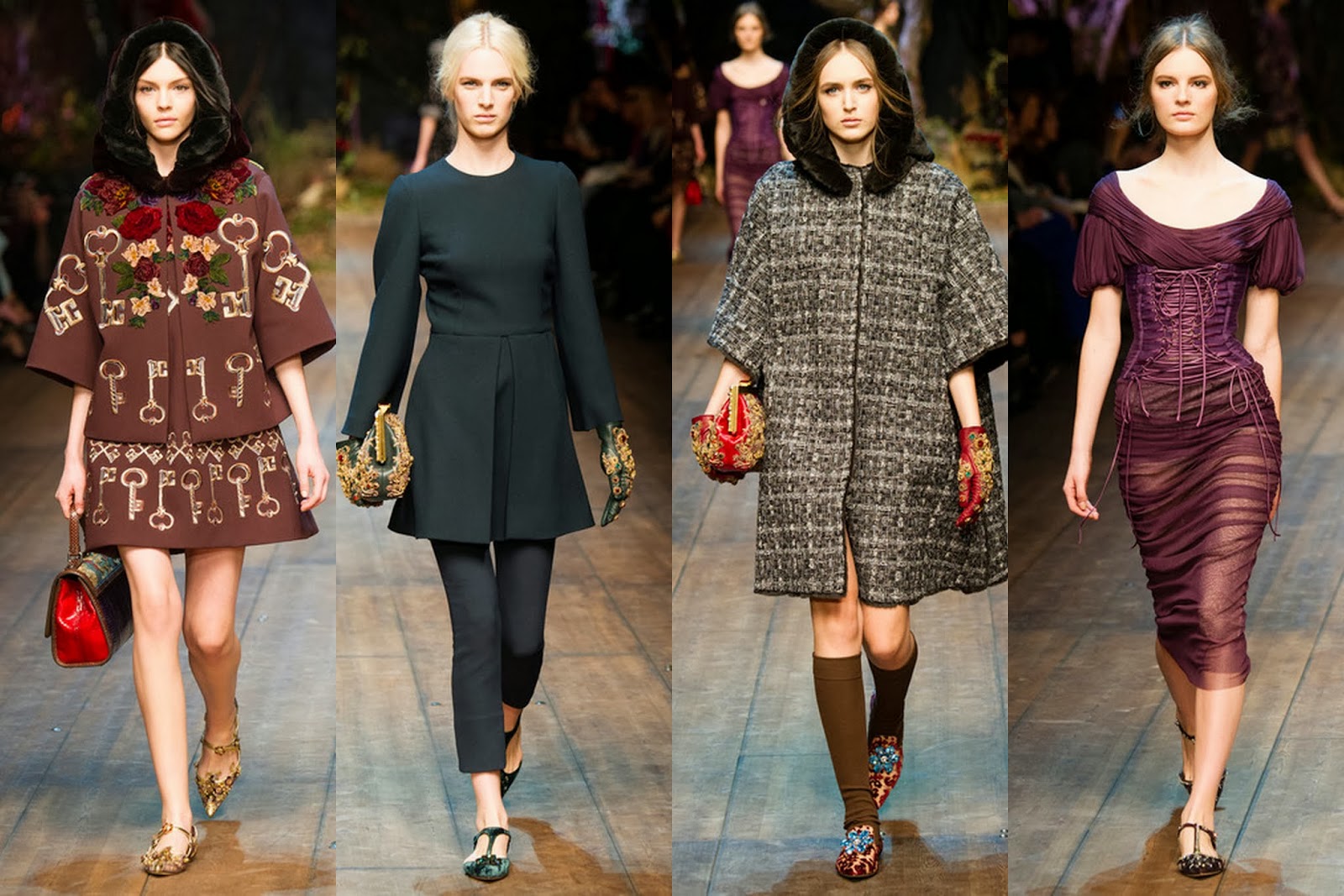 I AM FASHION !!!: Dolce & Gabbana Fall/Winter 2014 Womenswear
