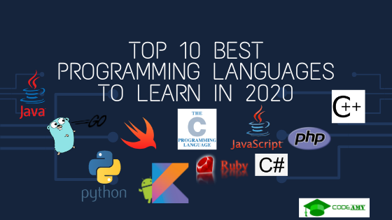 top programming languages 2020